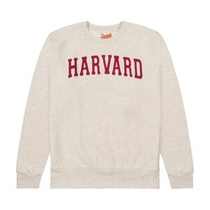Harvard Unisex Oatmeal Crewneck